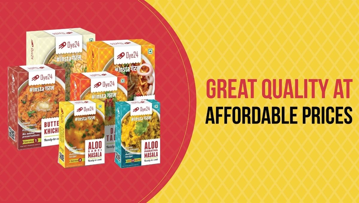 Instant and Packaged Indian Food, Ready to Cook Food - Oye24